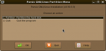 The installer window when there are no existing partitions in the system