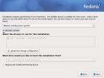 You may choose to encrypt the disk by checking the box next to "Encrypt system."