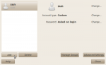 The Users and Groups graphical management tool