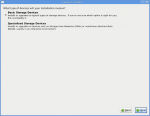 Storage selection