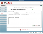 Disk available on the computer