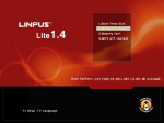 Linpus Lite 1.4 boot options