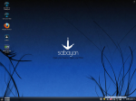 Default Sabayon 5.4 KDE desktop