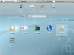 Default KDE Plasma Netbook interface