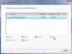 Disk under Windows installer