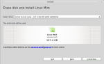Manual disk partitioning guide for Linux Mint 11