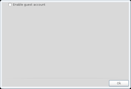 Guest Account Mandriva 2011
