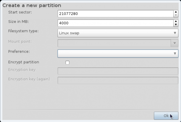 Swap Partition Mandriva 2011