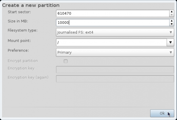 Mandriva 2011 Root Encryption