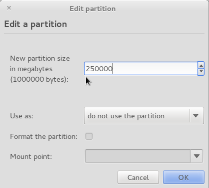 Pear OS 3 Resize Partition