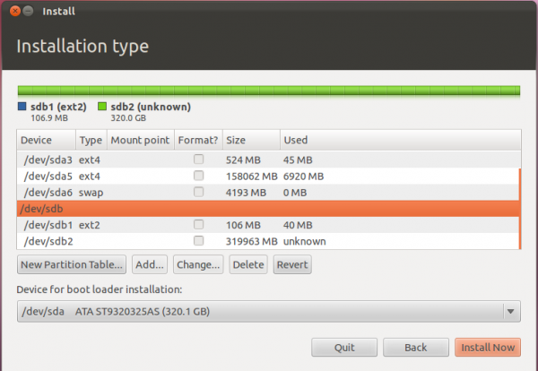 Ubuntu 11.10 Advanced Partition tool