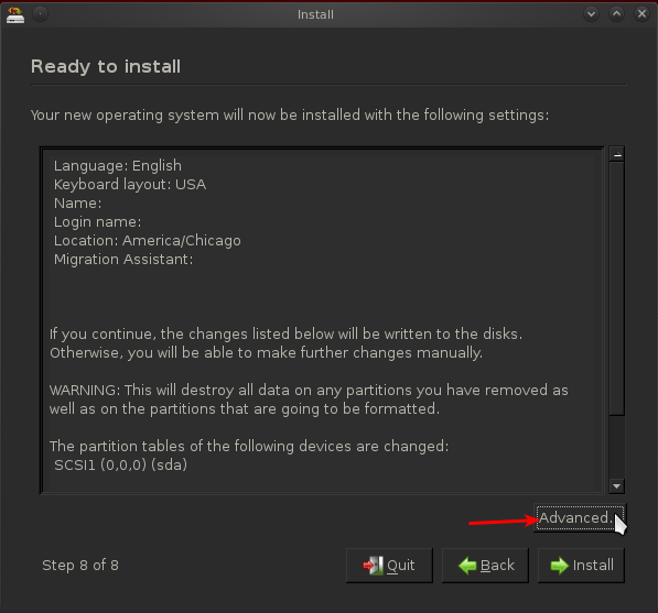 BackTrack 5 R2 Install Summary