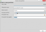 Disk encryption in ROSA Marathon 2012