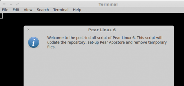 Pear 6 Post Install Script