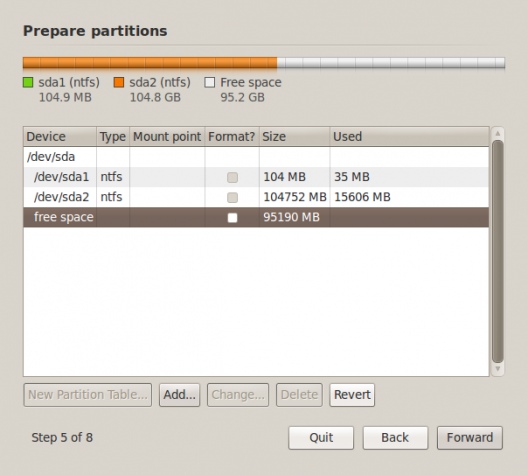 BackTrack 5 Advanced Partition Tool