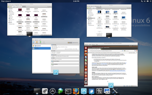 Pear Linux 6 Mission Control