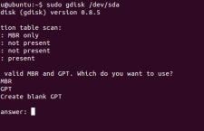 Zap GPT data structures from a disk, while preserving existing MBR partitions