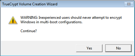 Encrypt Windows 7 with Truecrypt