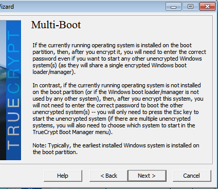 Encrypt Windows 7 with Truecrypt