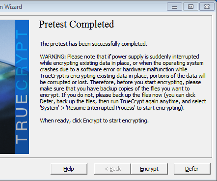 Encrypt Windows 7 with Truecrypt