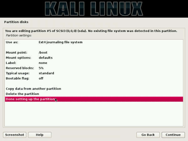 Kali Linux  