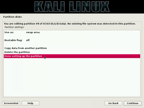 Kali Linux dual-boot Windows 7