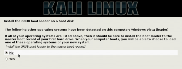 Dual-boot Windows 7 and Kali Linux