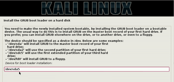 Dual-boot Windows 7 and Kali Linux