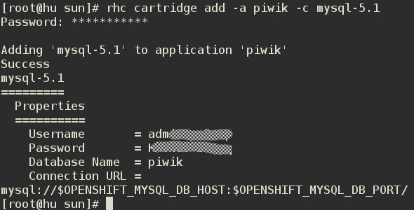 OpenShift PaaS Create cartridge