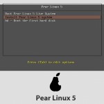 Dual-boot Pear Linux 5 and Windows 7 on a PC with 2 hard drives