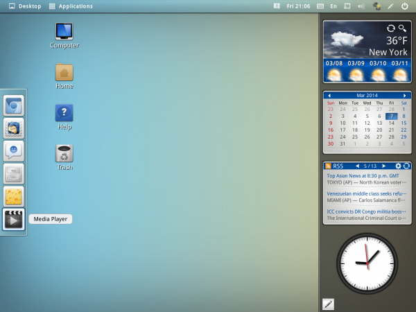 Linspus Lite 2.1 desktop cinnamon