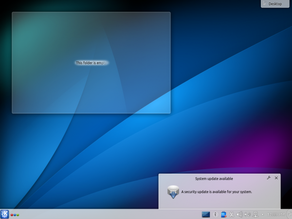 Kubuntu 14.10 Desktop