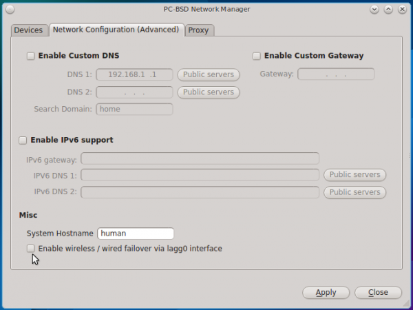 Interface failover PC-BSD 10.1