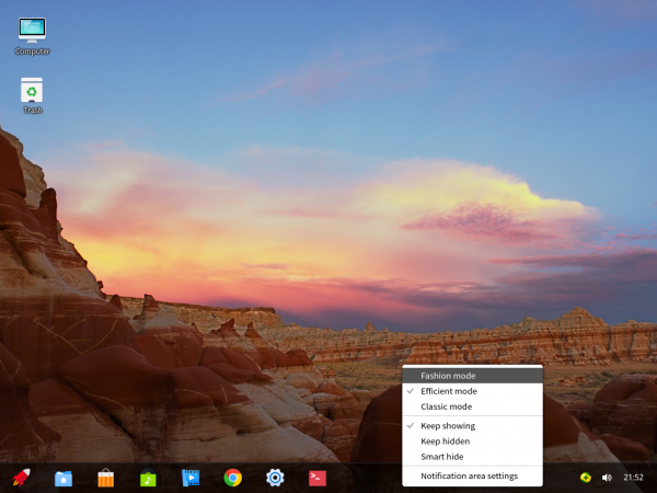 Deepin 2014.2 desktop