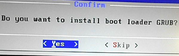 Android-x86 install GRUB