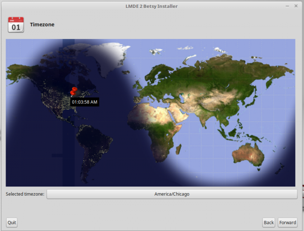 Linux Mint Debian LMDE installer