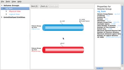 LVM gui LVM gui