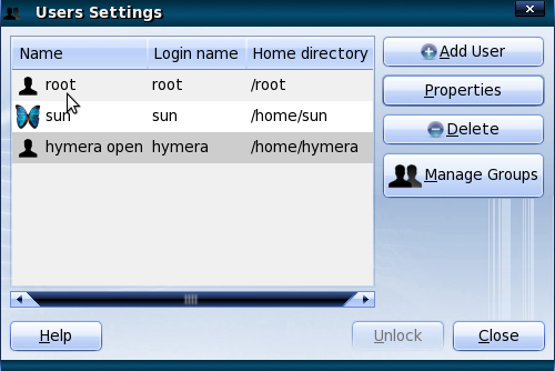 viewing added user