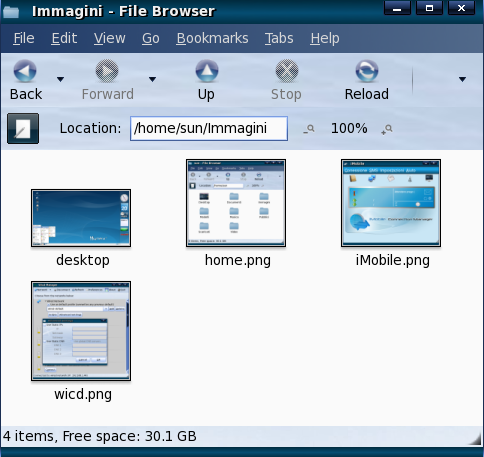 Home with open folder