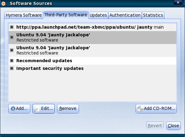 repo list