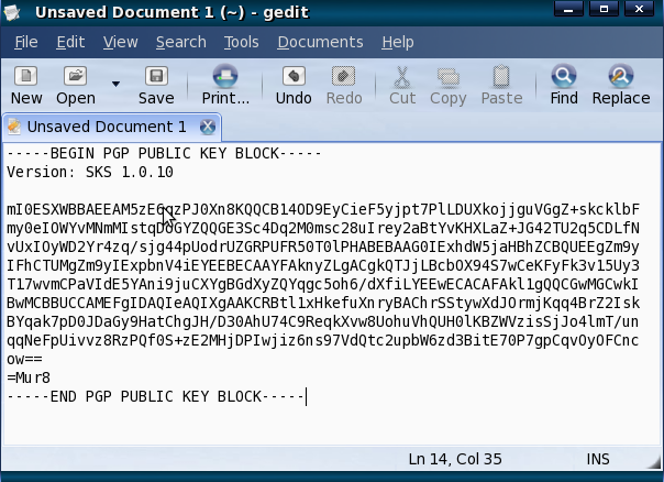 gedit