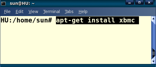 install from terminal install from terminal