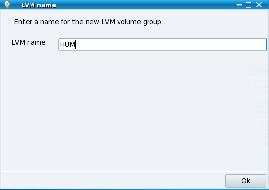Create VG Create VG