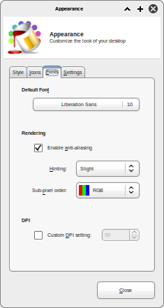 Default system font Default system font