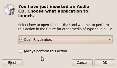 Audio dialog
