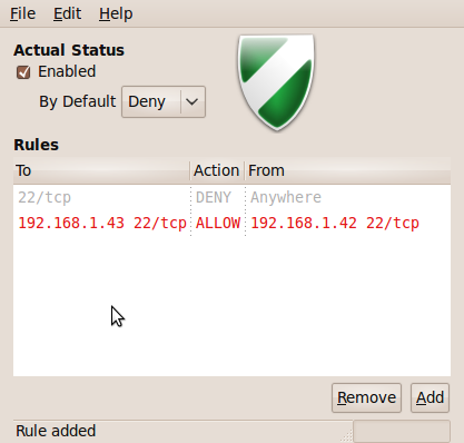Added policies