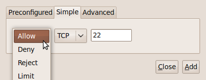 Simple configuration
