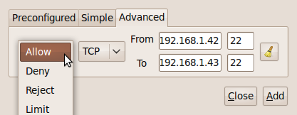 Advanced configuration