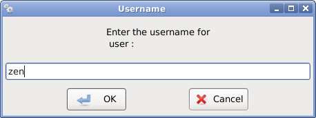 username