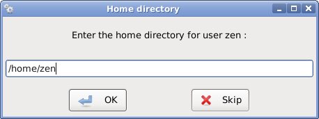 user home